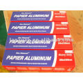 papier d&#39;aluminium argenté